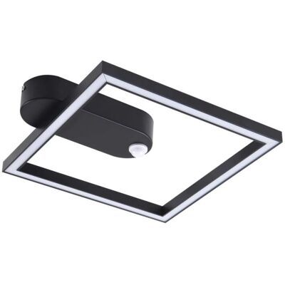 Lindby Yulla Czarna Aluminiowa Lampa Sufitowa Lindby Yulla Czarna Aluminiowa Lampa Sufitowa