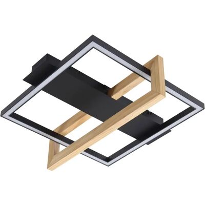 Lindby Holamu LED Kattolamppu - Moderni Musta Alumiini 46cm Lindby Holamu LED Kattolamppu - Moderni Musta Alumiini 46cm