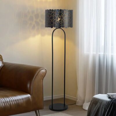 Lindby Floor Lamp Aralena - Black Metal Lindby Floor Lamp Aralena - Black Metal