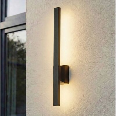 Lindby Svart LED Utomhus Vägglampa Sakari - Vägglampa Lindby Svart LED Utomhus Vägglampa Sakari - Vägglampa