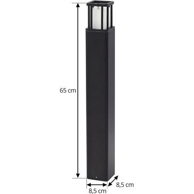 Lucande Lampe LED extérieure Dakil - Noir, aluminium - Type de produit Lucande Lampe LED extérieure Dakil - Noir, aluminium - Type de produit