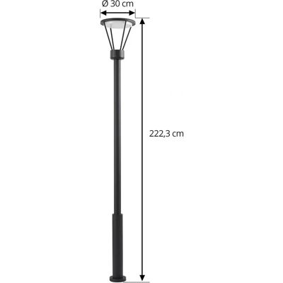 Lucande Elario - Black Outdoor Aluminum Lamp Lucande Elario - Black Outdoor Aluminum Lamp
