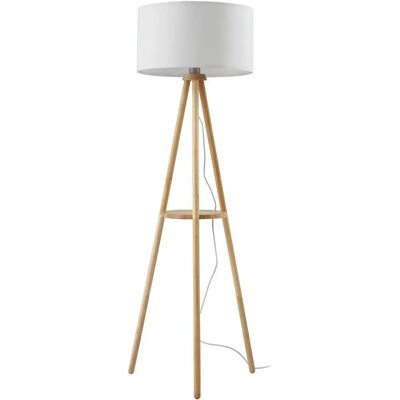 Lindby Adamio Drewniana lampa stojąca Lindby Adamio Drewniana lampa stojąca