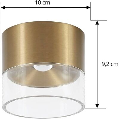 Lindby Dalila LED-Deckenlampe - Modernes Aluminium Gold-Leuchte Lindby Dalila LED-Deckenlampe - Modernes Aluminium Gold-Leuchte