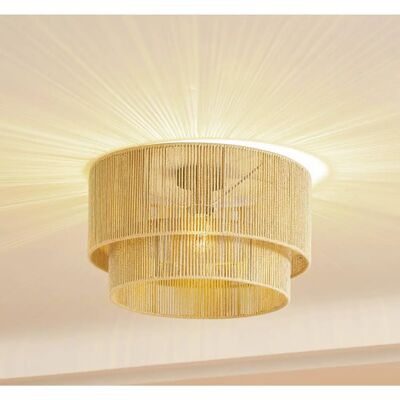 Lindby Anuva Rustikk Papir Taklampe Lindby Anuva Rustikk Papir Taklampe