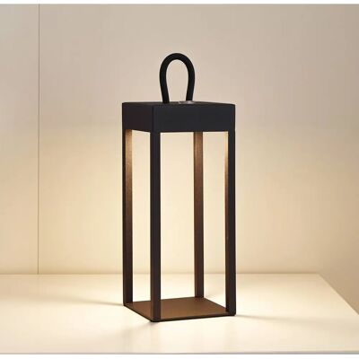 Lindby Iruna LED Table Lamp - Modern Black Metal Lindby Iruna LED Table Lamp - Modern Black Metal