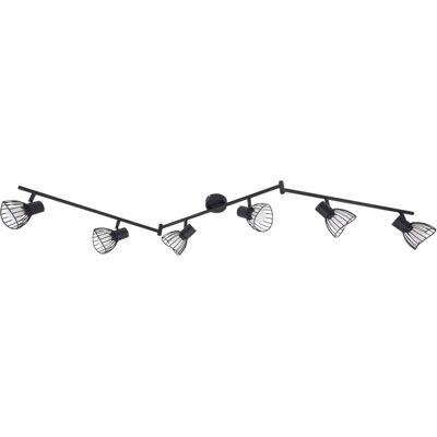 Lindby Piena Black Metal Ceiling Lamp - Ceiling Light Lindby Piena Black Metal Ceiling Lamp - Ceiling Light