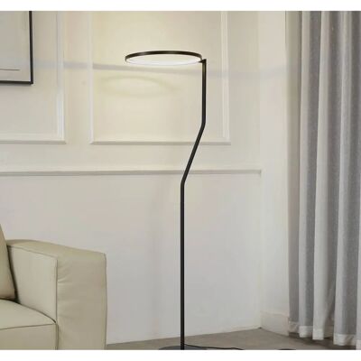 Lindby Rayon LED stojąca lampa - Czarny Metal - 150,3cm Lindby Rayon LED stojąca lampa - Czarny Metal - 150,3cm