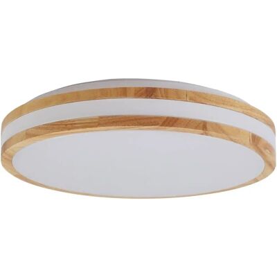 Lindby Emiva Modern Trä LED Taklampa Lindby Emiva Modern Trä LED Taklampa