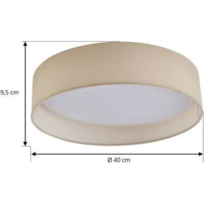 Lindby Eilif Lampada a Soffitto Testurizzata Bianca - Lampada da Soffitto Lindby Eilif Lampada a Soffitto Testurizzata Bianca - Lampada da Soffitto