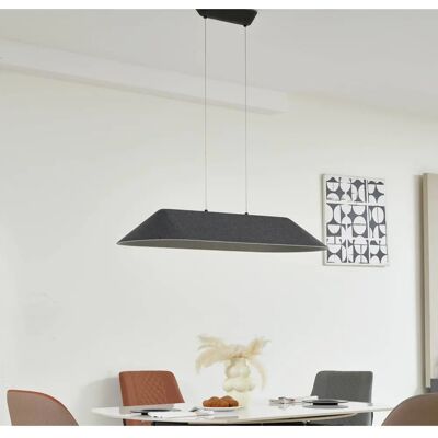 Lampa wisząca Naelle od Lucande - Nowoczesny Tekstyl Lampa wisząca Naelle od Lucande - Nowoczesny Tekstyl