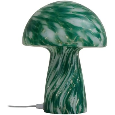 Lindby Hubi Green Glass Table Lamp - Table Lamp Lindby Hubi Green Glass Table Lamp - Table Lamp