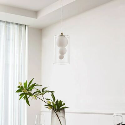 Lindby Kupla Glass Pendant Lamp - Modern Lighting Lindby Kupla Glass Pendant Lamp - Modern Lighting