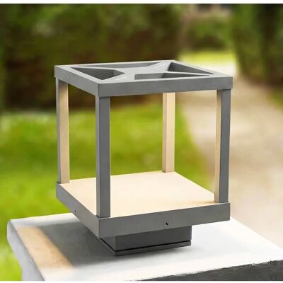 Lucande Lealan - Lampe LED Extérieure Moderne - Gris Lucande Lealan - Lampe LED Extérieure Moderne - Gris