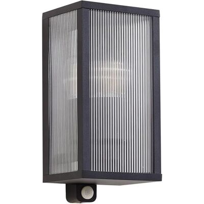Lindby Peldar Vägglampa - Aluminium, Sensor, IP44 Lindby Peldar Vägglampa - Aluminium, Sensor, IP44
