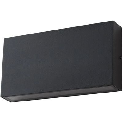 Lindby Jarte Lámpara de pared exterior - LED, Negro, 17cm Lindby Jarte Lámpara de pared exterior - LED, Negro, 17cm