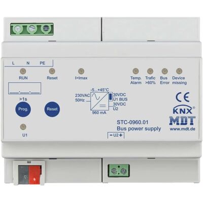 MDT technologies - STC-0960.01 - 6TE - Busspannungsversorgung MDT technologies - STC-0960.01 - 6TE - Busspannungsversorgung