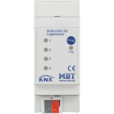 Module logique MDT Technologies - 2TE - Support KNX - Publicité Module logique MDT Technologies - 2TE - Support KNX - Publicité