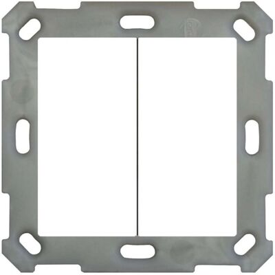 MDT - BE-TAL55B2.01 - Weiß - 2-Tasten - Druckknopf-Schalter MDT - BE-TAL55B2.01 - Weiß - 2-Tasten - Druckknopf-Schalter