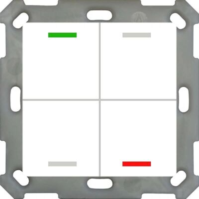 MDT Technologien Lichtschalter 55 4-Tasten RGBW Temperaturfühler MDT Technologien Lichtschalter 55 4-Tasten RGBW Temperaturfühler