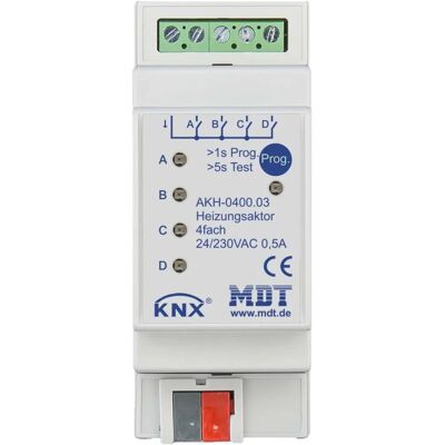 MDT technologies - AKH-0400.03 - 4x2TE - Heizungsaktor MDT technologies - AKH-0400.03 - 4x2TE - Heizungsaktor