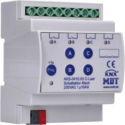 MDT Schaltaktor 4-Kanal - KNX Automation MDT Schaltaktor 4-Kanal - KNX Automation