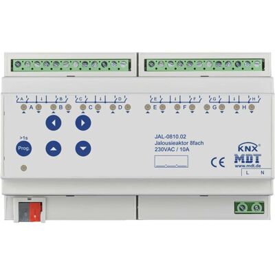MDT Automatización de persianas 8 canales - KNX - 230VAC MDT Automatización de persianas 8 canales - KNX - 230VAC