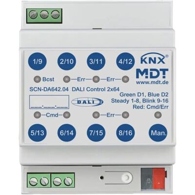 MDT SCN-DA642.04 DALI Steuerung Gateway - 4TE MDT SCN-DA642.04 DALI Steuerung Gateway - 4TE