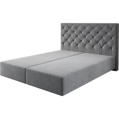 DELIFE Cadre de Boxspring - Chesterfield, Anthracite, 160x200 - Publicité DELIFE Cadre de Boxspring - Chesterfield, Anthracite, 160x200 - Publicité