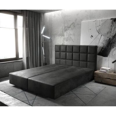 DELIFE Boxspringbett Dream-Fine 180x200 Anthrazit Vintage DELIFE Boxspringbett Dream-Fine 180x200 Anthrazit Vintage