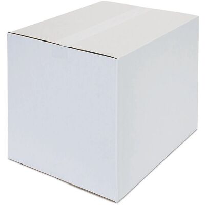 KAISER+KRAFT Wellpapp-Faltkarton ECONOMY - Weiß - 200x150x100mm - 1-wellig - Faltkartons KAISER+KRAFT Wellpapp-Faltkarton ECONOMY - Weiß - 200x150x100mm - 1-wellig - Faltkartons