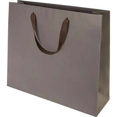 Ratioform Papiertragetasche Style UNI - Dunkelbraun - 370 x 420 x 130 mm Ratioform Papiertragetasche Style UNI - Dunkelbraun - 370 x 420 x 130 mm