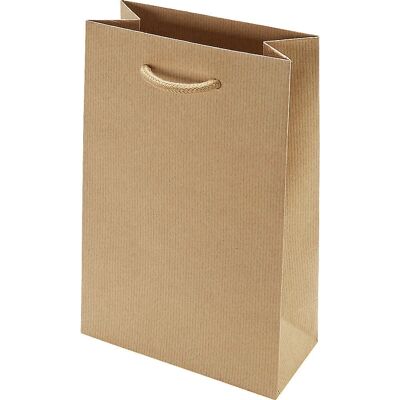 Ratioform Kraftpapier Geschenktasche Classic - 250x160x80mm - Braun Ratioform Kraftpapier Geschenktasche Classic - 250x160x80mm - Braun