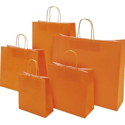Kaiser+Kraft FRESH Orange Kraft Geschenktasche - Geschenkbeutel Kaiser+Kraft FRESH Orange Kraft Geschenktasche - Geschenkbeutel