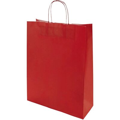 Kaiserkraft FRESH Rote Geschenk- oder Tragetasche Kaiserkraft FRESH Rote Geschenk- oder Tragetasche