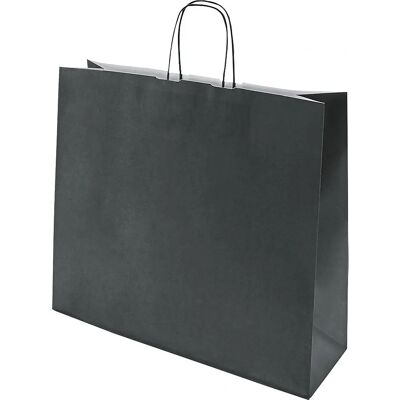 ratioform FRESH Geschenktasche - Kraftpapier, Schwarz, 370x420x130mm ratioform FRESH Geschenktasche - Kraftpapier, Schwarz, 370x420x130mm