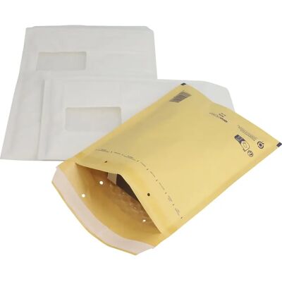 KAISER+KRAFT aroFOL Versandtaschen - Selbstklebeverschluss, Mit Fenster, 350x250mm KAISER+KRAFT aroFOL Versandtaschen - Selbstklebeverschluss, Mit Fenster, 350x250mm