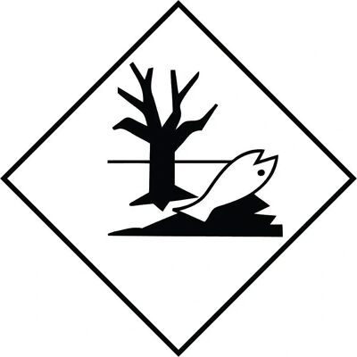 Kaiser Gefahrgutaufkleber - Umweltgefährdende Stoffe - Weiß - 100x100mm Kaiser Gefahrgutaufkleber - Umweltgefährdende Stoffe - Weiß - 100x100mm