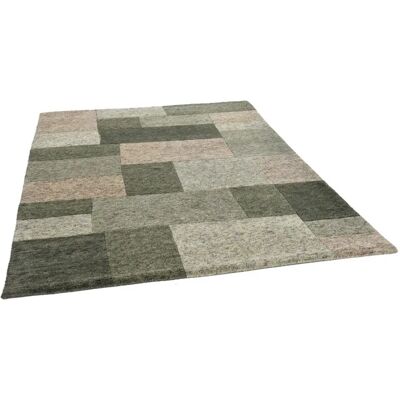 THEKO Dalas 7709 Woll Teppich - Patchwork THEKO Dalas 7709 Woll Teppich - Patchwork