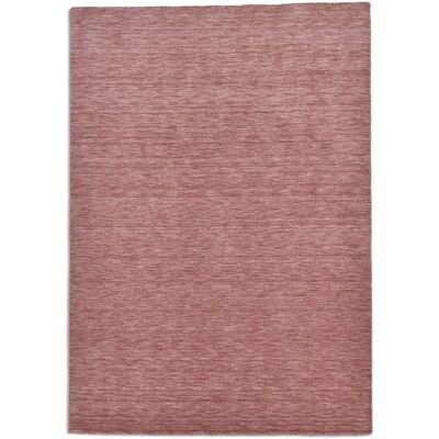 THEKO Phalguna Woll-Teppich Rosa - Wohnteppich THEKO Phalguna Woll-Teppich Rosa - Wohnteppich