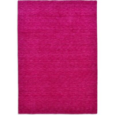 THEKO Holi Pink Wollteppich - Handgewebt, Langlebig, Farbintensiv - Teppich THEKO Holi Pink Wollteppich - Handgewebt, Langlebig, Farbintensiv - Teppich