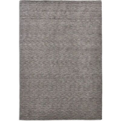 THEKO Wollteppich Phalguna - Handgewebt, Grau, 190x290cm - Rug THEKO Wollteppich Phalguna - Handgewebt, Grau, 190x290cm - Rug
