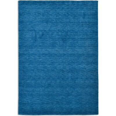 THEKO Holi Wollteppich - Blau, Handgewebt, 170x240cm, 13mm, Naturwolle THEKO Holi Wollteppich - Blau, Handgewebt, 170x240cm, 13mm, Naturwolle