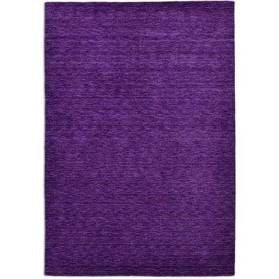 THEKO Holi Rug - 170x240cm, 13mm, Wool, Violett, Handwoven, Durable THEKO Holi Rug - 170x240cm, 13mm, Wool, Violett, Handwoven, Durable