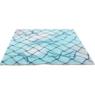 SANSIBAR Keitum 005 Teppich - Fischernetz & Gekreuzte Motiv SANSIBAR Keitum 005 Teppich - Fischernetz & Gekreuzte Motiv