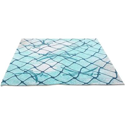 SANSIBAR Keitum 005 Strapazierfähiger Polyester-Baumwoll-Teppich SANSIBAR Keitum 005 Strapazierfähiger Polyester-Baumwoll-Teppich