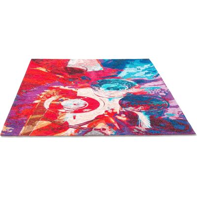 SANSIBAR Keitum 008 Flachgewebe Teppich - bunt, 60x90cm SANSIBAR Keitum 008 Flachgewebe Teppich - bunt, 60x90cm