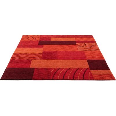 THEKO Domas 4028 Wollteppich - Patchwork, 190x250 cm THEKO Domas 4028 Wollteppich - Patchwork, 190x250 cm