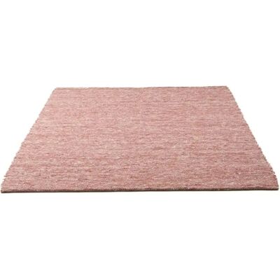SANSIBAR Hörnum Wollteppich - Handgewebt, 70x140cm, rot - Teppich SANSIBAR Hörnum Wollteppich - Handgewebt, 70x140cm, rot - Teppich