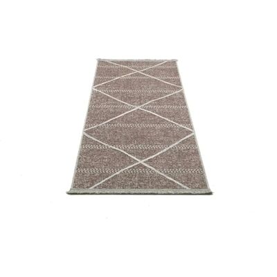 SANSIBAR Braderup Woll Viskose Teppich - Rauten Muster SANSIBAR Braderup Woll Viskose Teppich - Rauten Muster